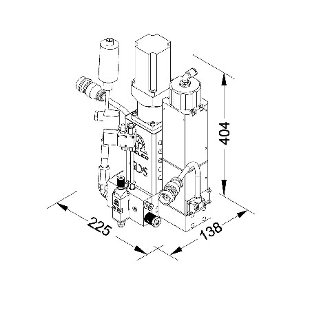 高精齿轮泵计量式喷胶系统