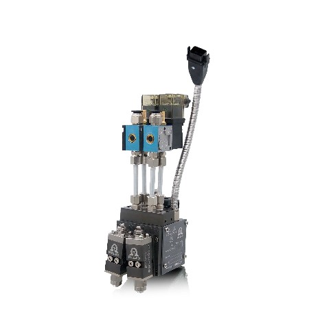 EM-R 转动式间距喷胶应用